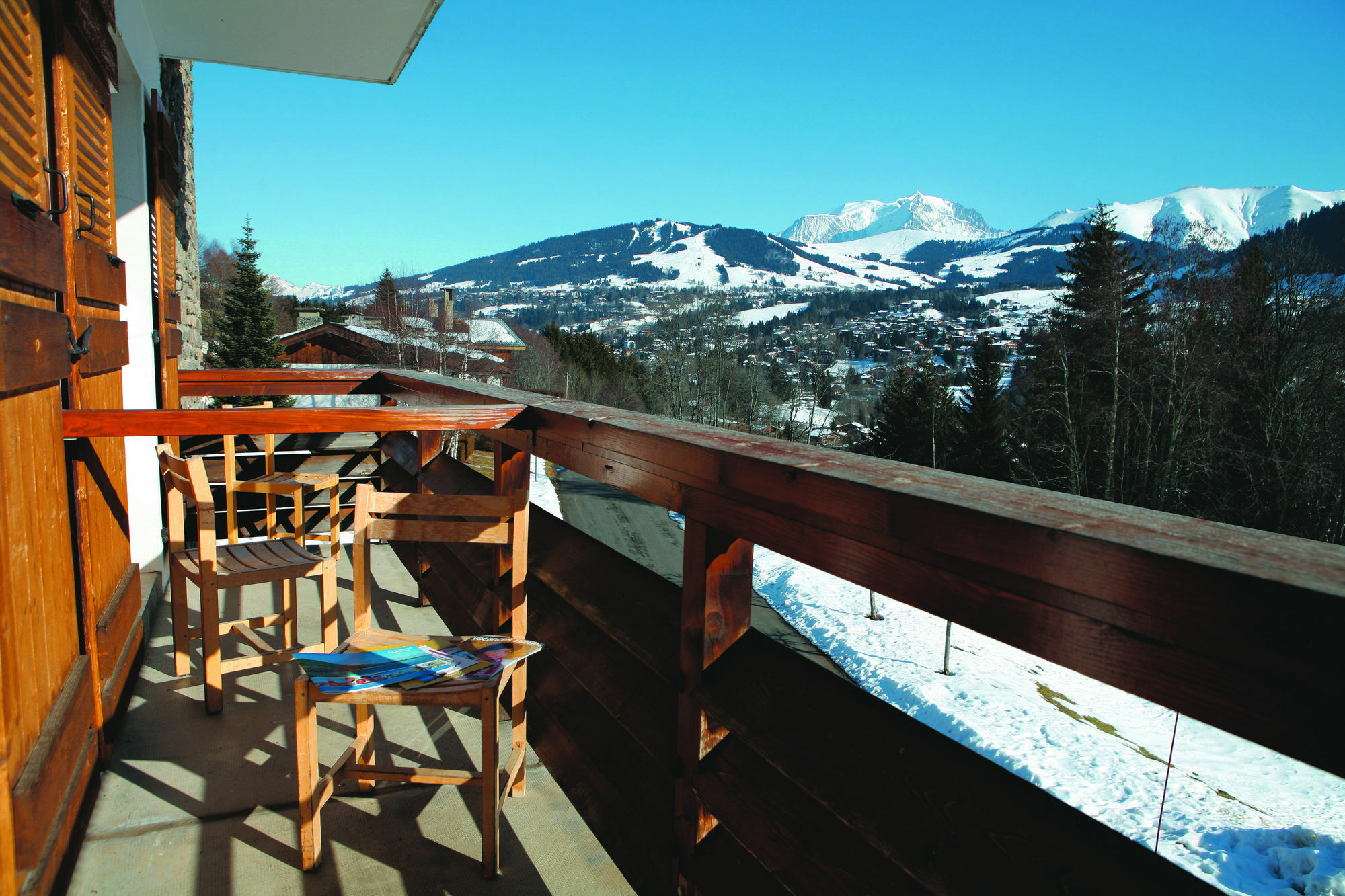 Hotel Vacances Bleues Les Chalets Du Prariand Megève Exterior foto