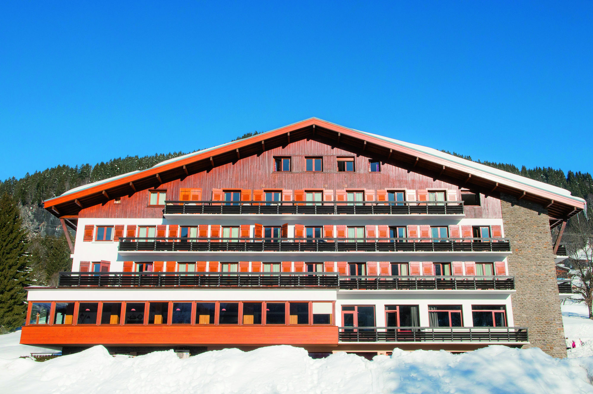 Hotel Vacances Bleues Les Chalets Du Prariand Megève Exterior foto