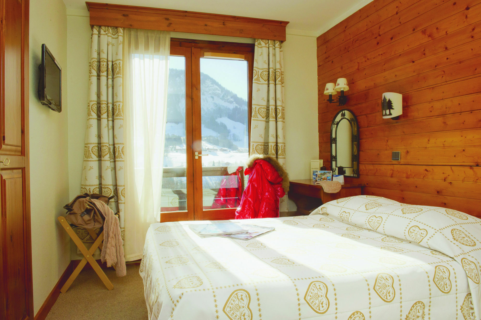 Hotel Vacances Bleues Les Chalets Du Prariand Megève Exterior foto