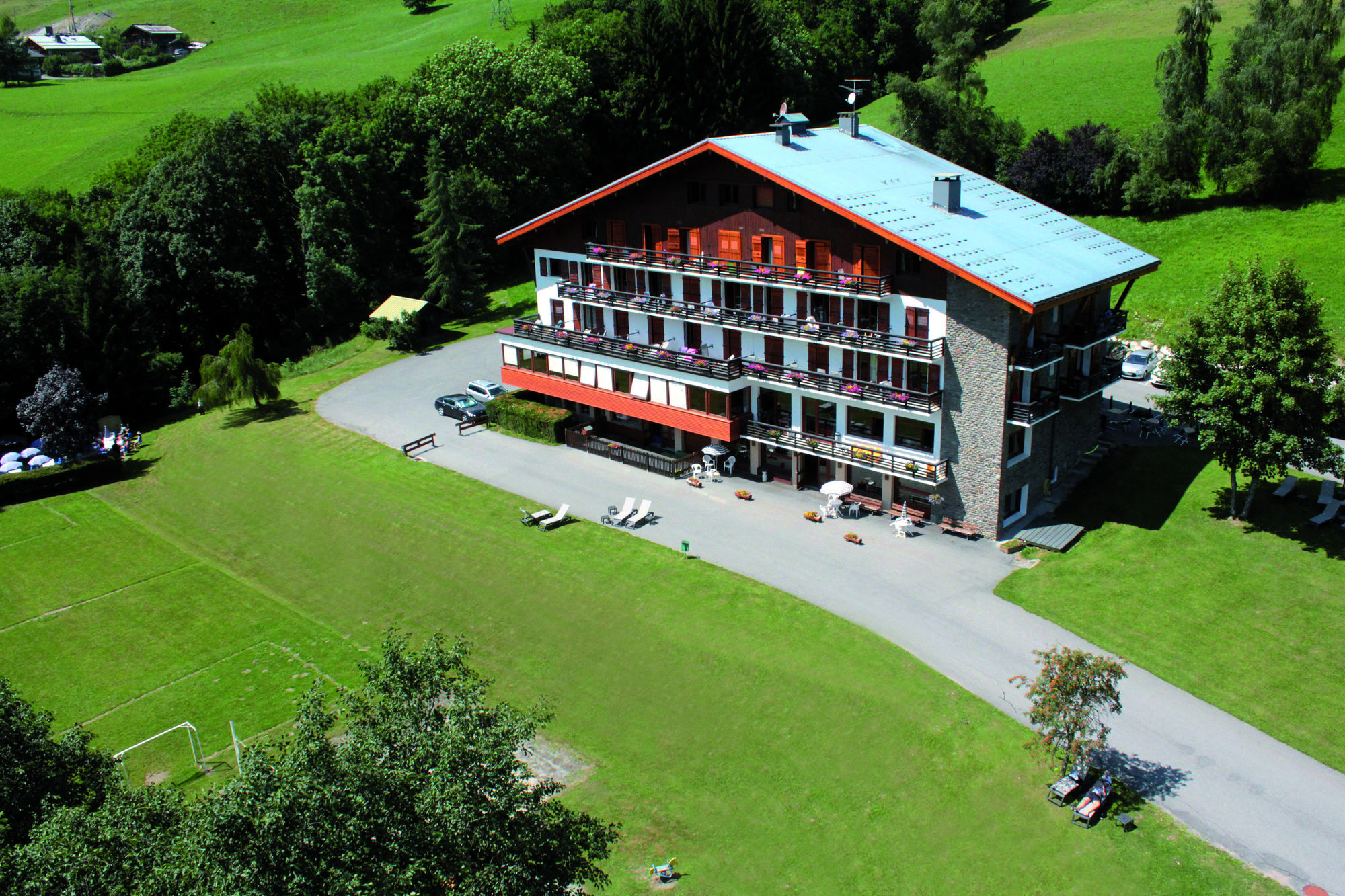 Hotel Vacances Bleues Les Chalets Du Prariand Megève Exterior foto